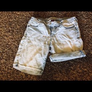 White washed shorts